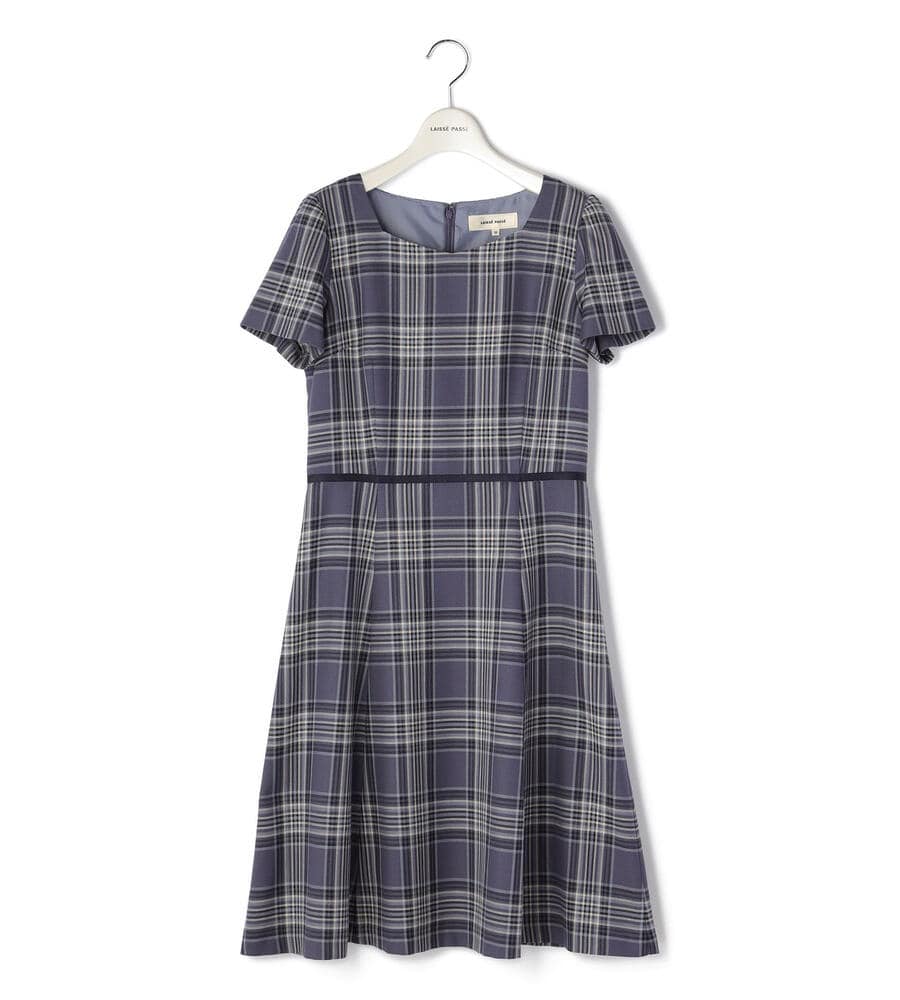 タータンチェックワンピース ワンピース ドレス Laisse Passe レッセパッセ ルック公式ファッションブランド通販サイト Look E Shop
