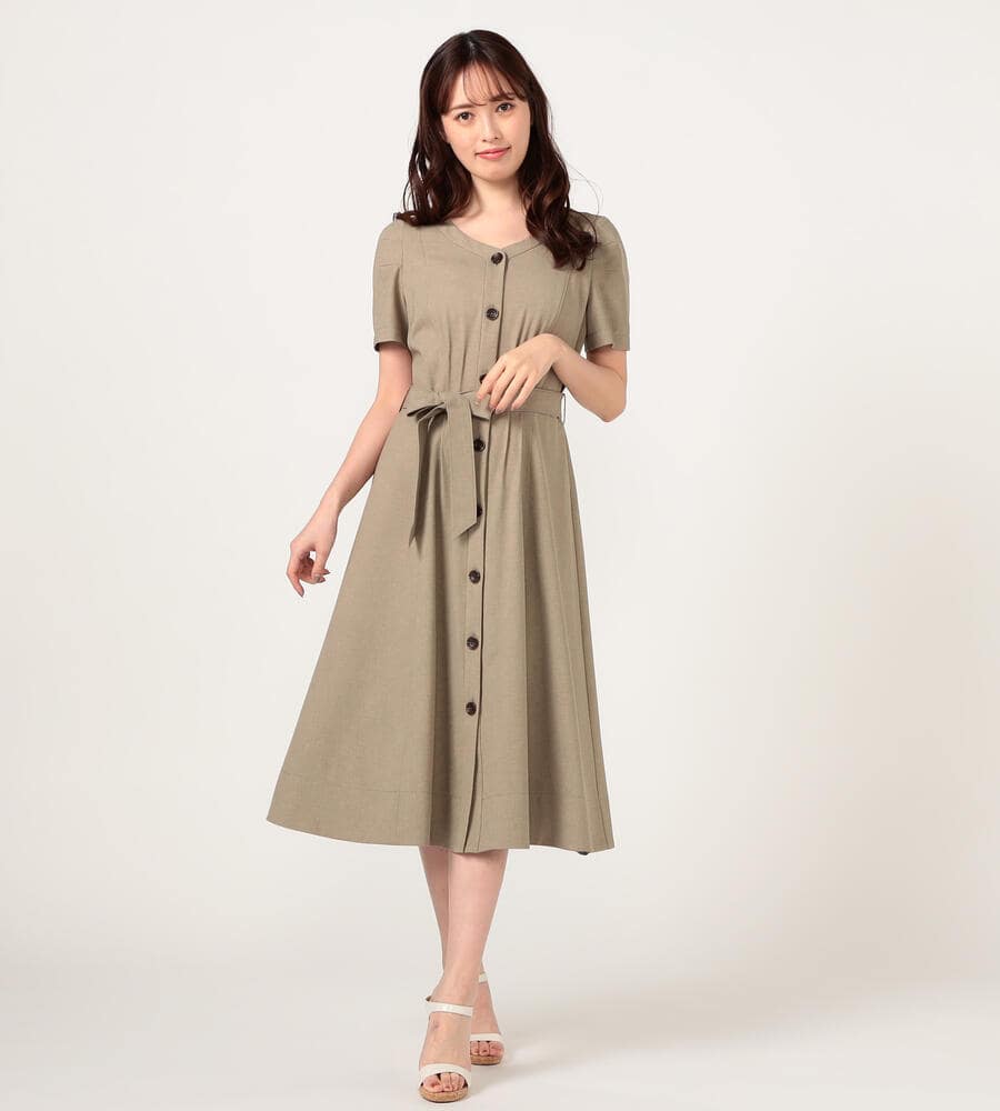 フロントボタンワンピース ワンピース ドレス Laisse Passe レッセパッセ ルック公式ファッションブランド通販サイト Look E Shop