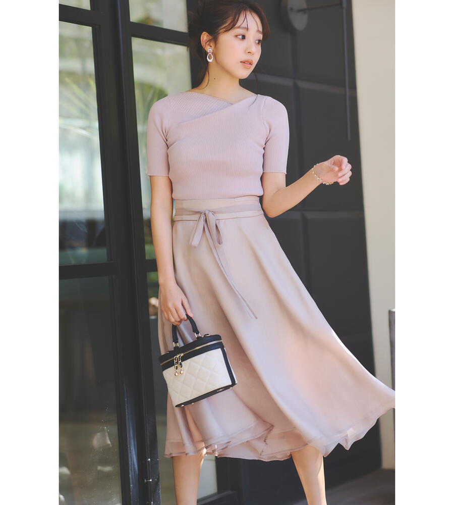 WEB/ルミネエスト限定】シアーフレアースカート｜Laisse Passe｜POPUP  