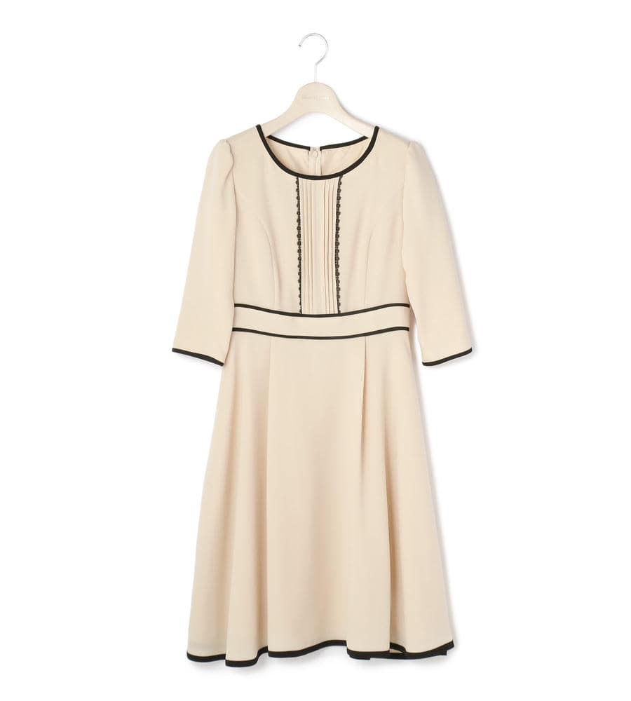 バイカラーワンピース ワンピース ドレス debut de fiore デビュードフィオレ ルック公式ファッションブランド通販サイト look e shop