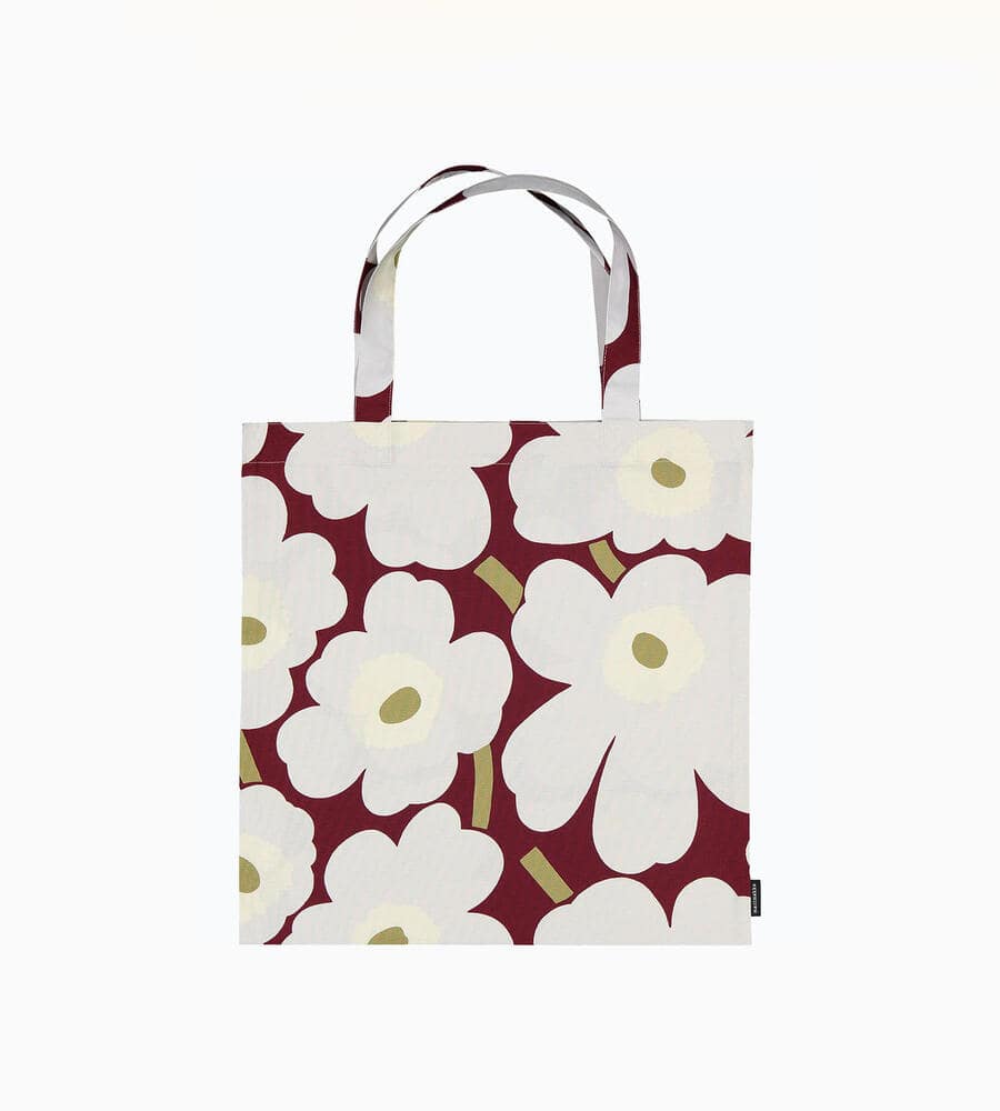 ダークレッド×ライトグレー×オフホワイト