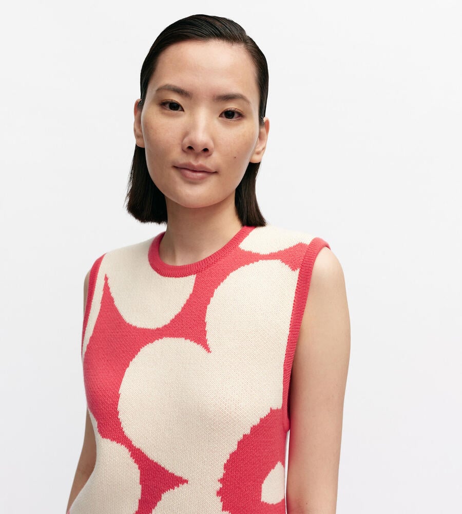 Tilma Unikko ニットベスト｜ニット｜Marimekko(マリメッコ)｜ルック 