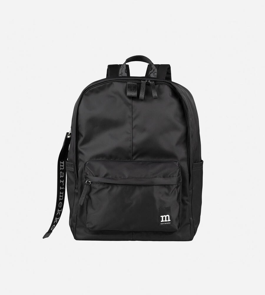 Zip Top Backpack Solid バックパック