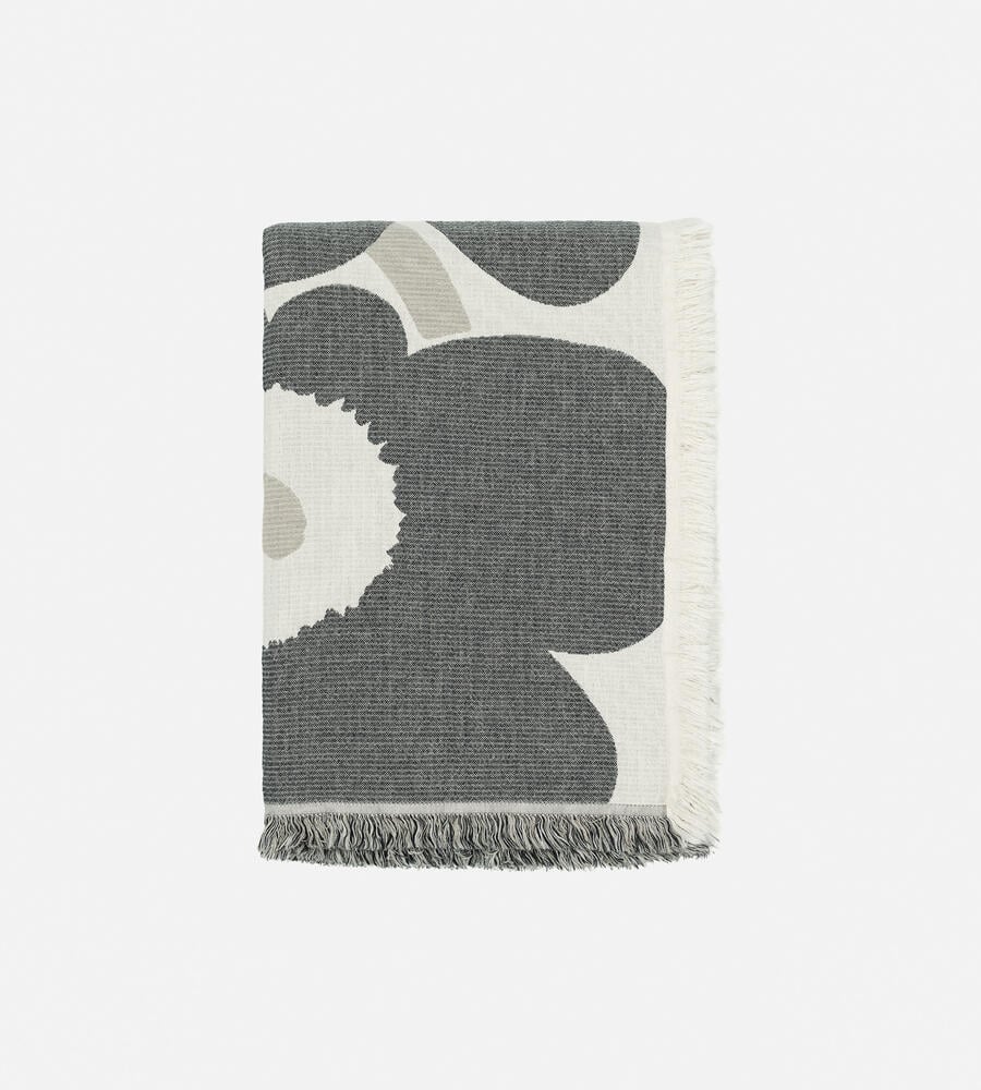 チャコール×オフホワイト