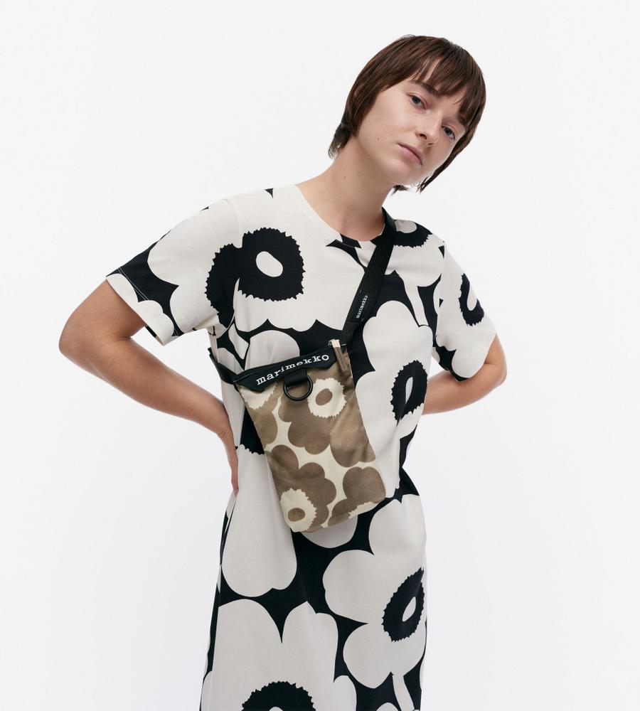 【25SS】マリメッコ/Neat Phone Pocket Unikko ショルダーバッグ Neat Phone Pocket Unikko ショルダーバッグ | Maija Isola
