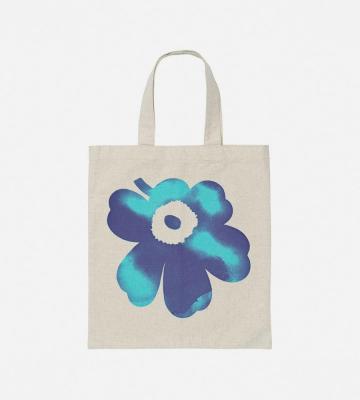 Vankka Akvarelli Unikko Placement トートバッグ