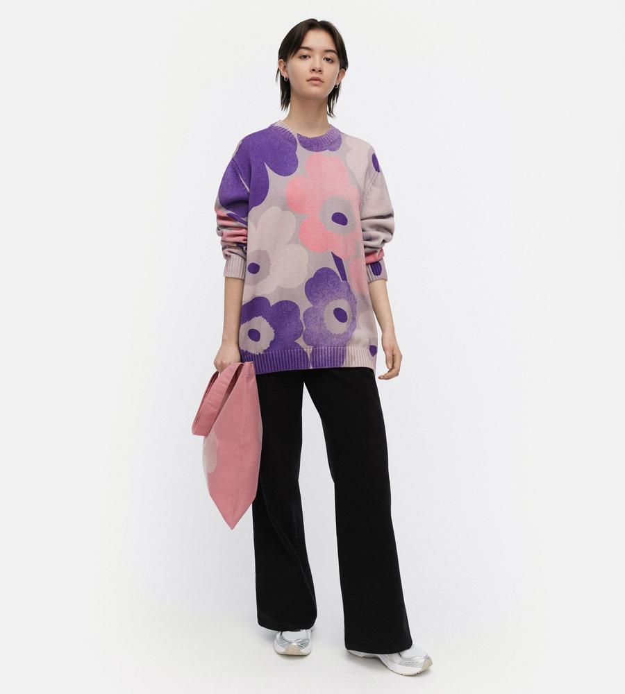 グレー×バイオレット×ピンク