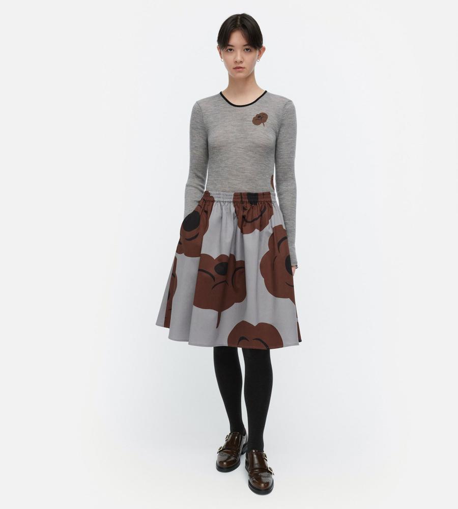 グレー×ブラウン×ブラック