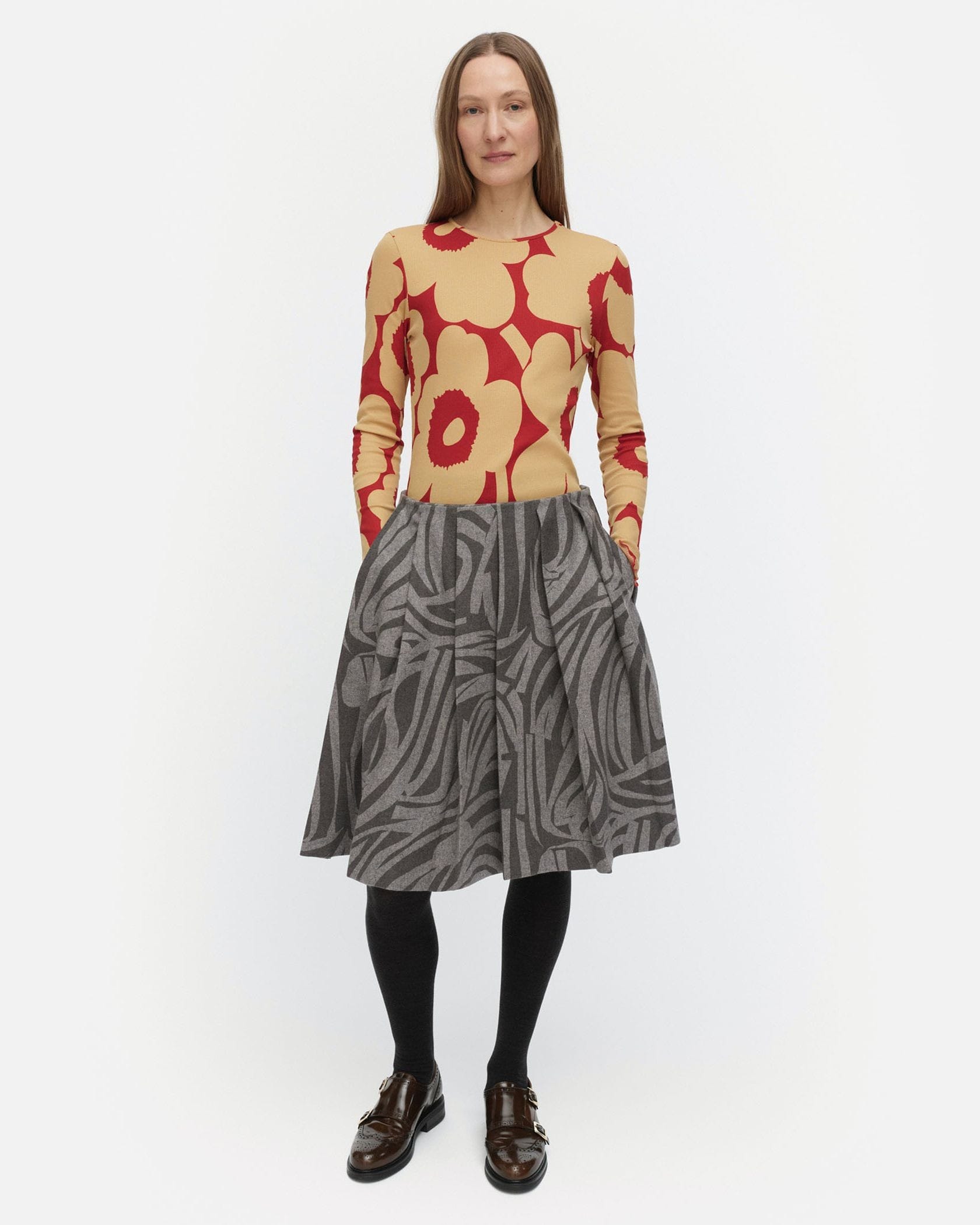 グレー×ライトグレー