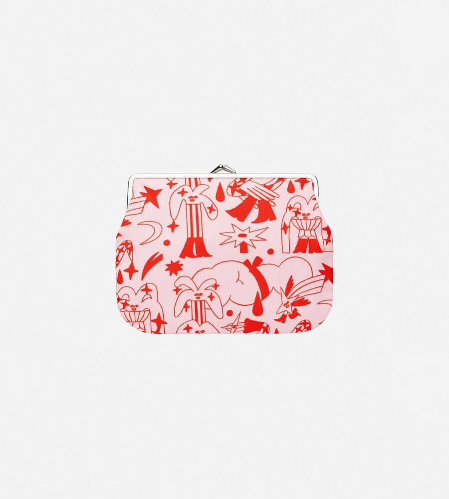 ライトピンク×レッド