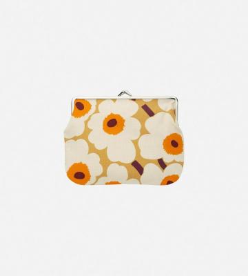 Mini Unikko Puolikas Kukkaro がま口ポーチ