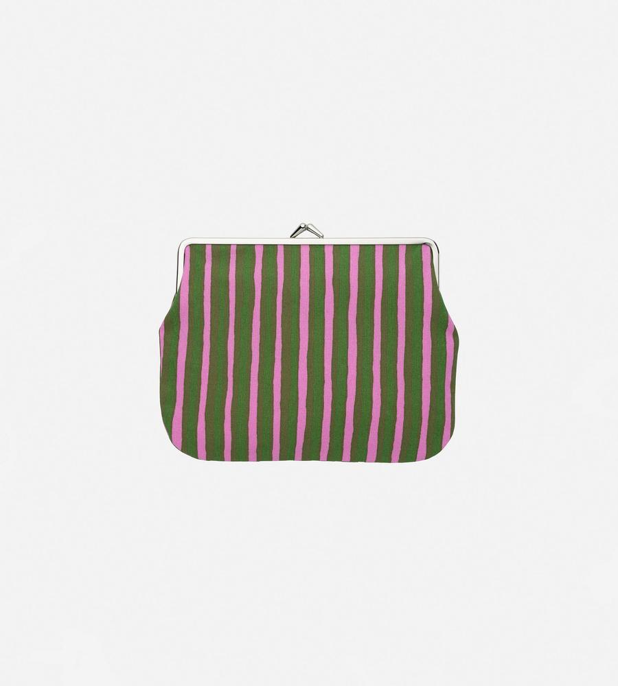 オリーブグリーン×フューシャ