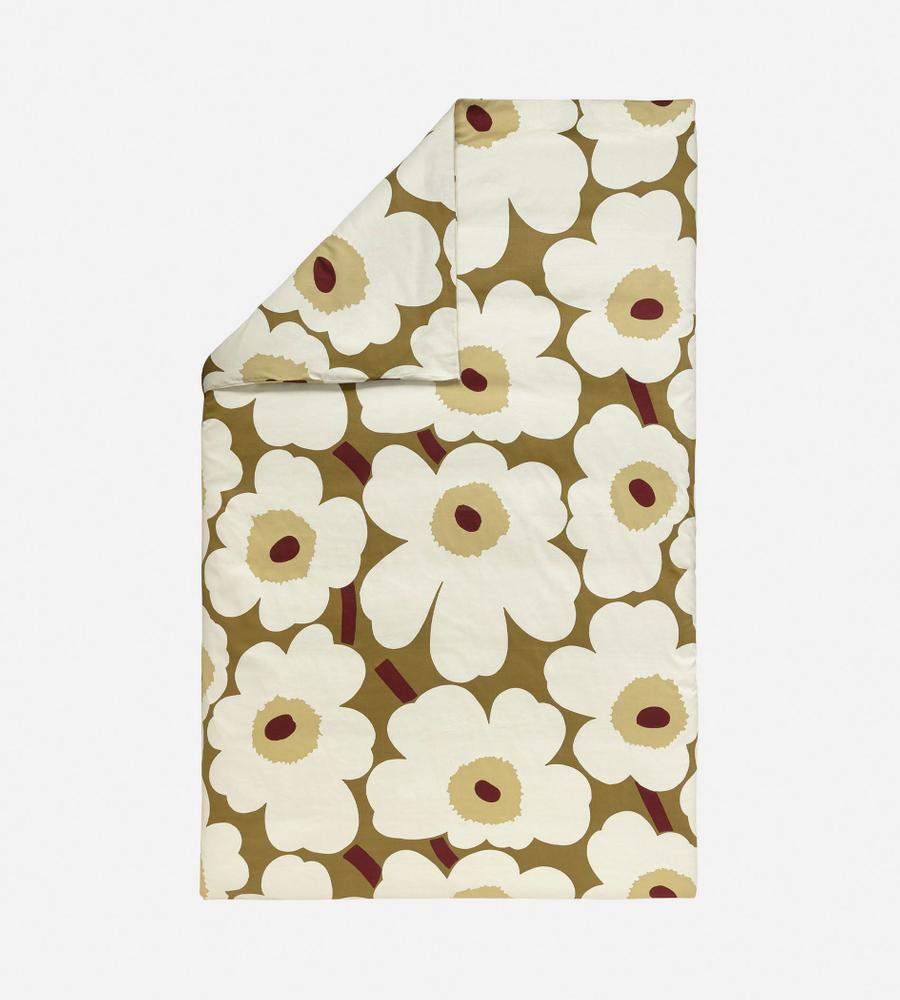 Unikko Satiini デュベカバー 150×210cm