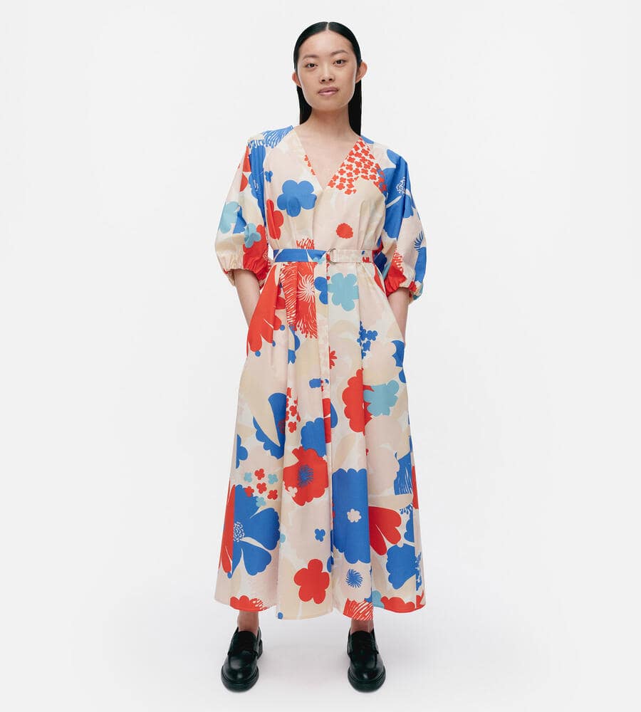 ブルー×レッド×ピーチ