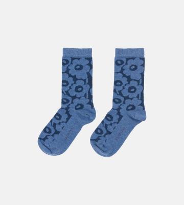 Linjaus Unikko Melange ソックス