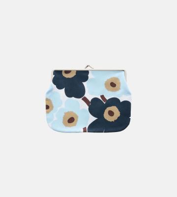 Mini Unikko Puolikas Kukkaro がま口ポーチ