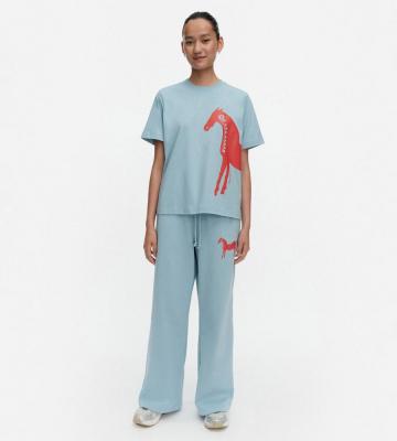 Else Musta Tamma Placement Tシャツ