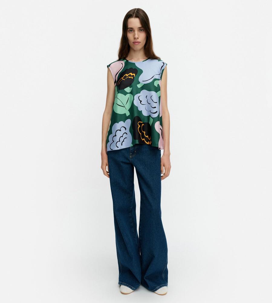 グリーン×ライトピンク