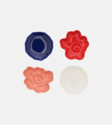【日本限定】Unikko&Kivet Shape Plate 4枚セット