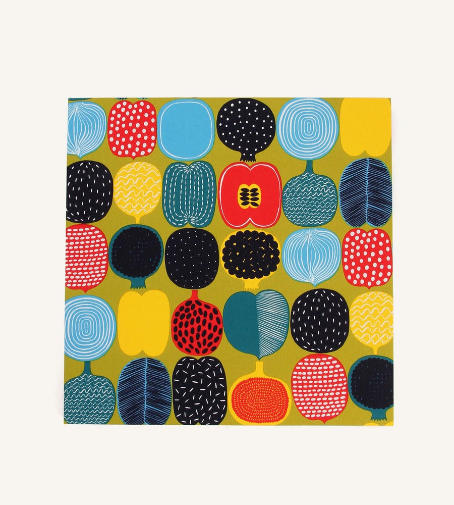 グリーン×イエロー×レッド