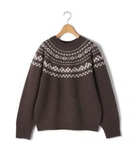 【MidiUmi】ノルディックニットプルオーバー