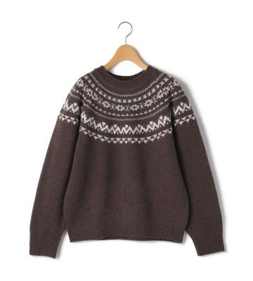 【MidiUmi】ノルディックニットプルオーバー