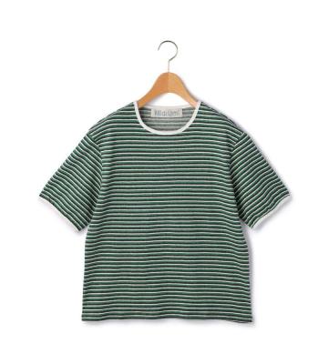 【MidiUmi】マルチボーダーショートスリーブ