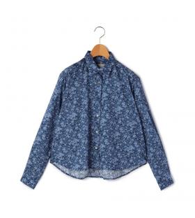 【10％OFF】【MidiUmi】 リバティプリントシャツ