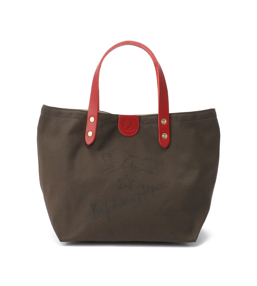 こげ茶×レッド