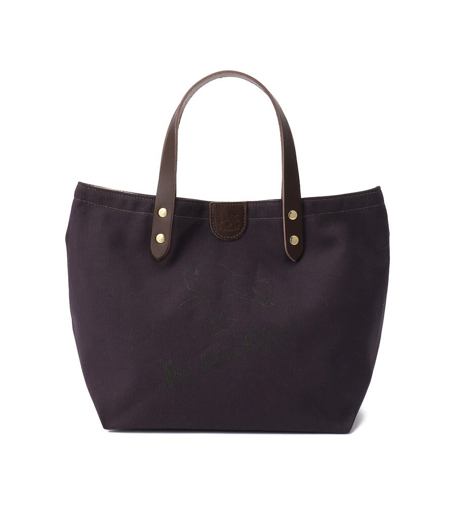 ネイビー×こげ茶