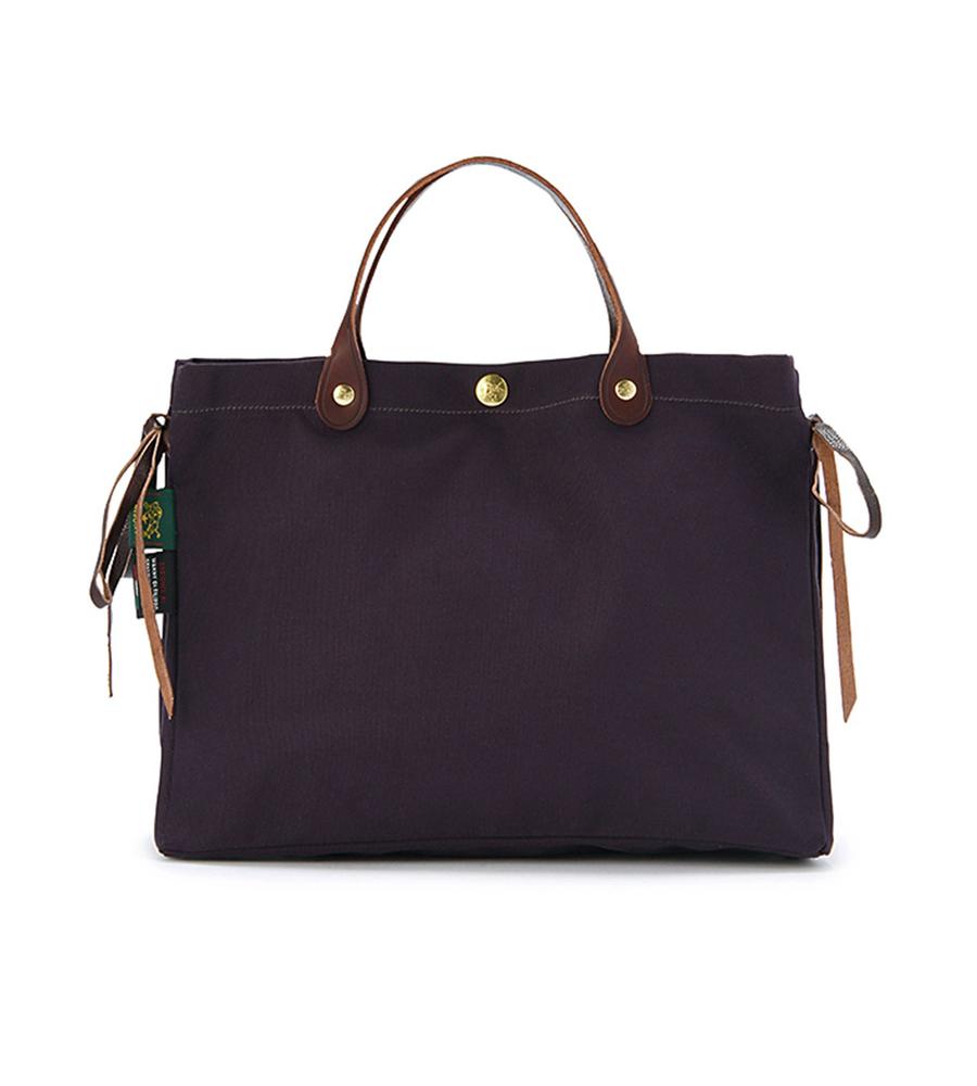 ネイビー×こげ茶