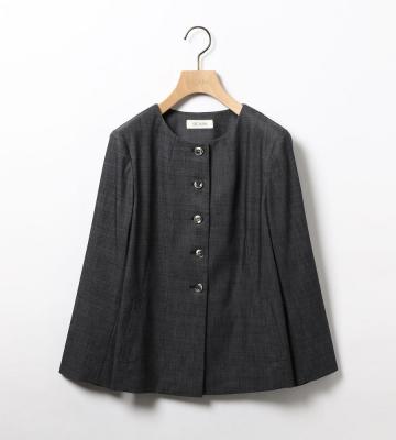 シャンブレーツイルジャケット