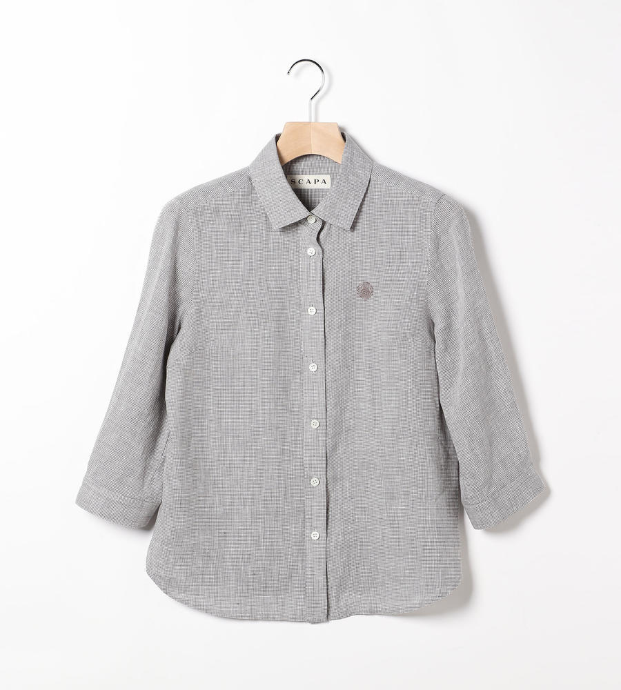 コンチネンタルリネンシャツブラウス ブラウス シャツ Scapa スキャパ ルック公式ファッションブランド通販サイト Look E Shop