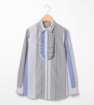 クレージーストライプブラウス