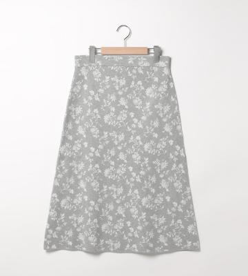 ジャガードニットスカート