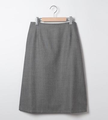 ウールシャンブレースカート