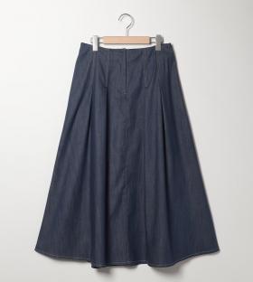 スラブシャンブレースカート