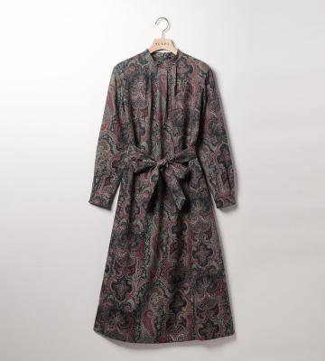 ヴィンテージペーズリーワンピース