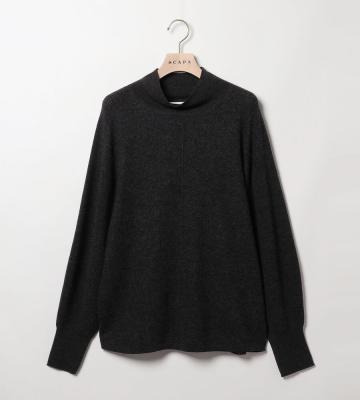 コンプレスウールプルオーバーニット