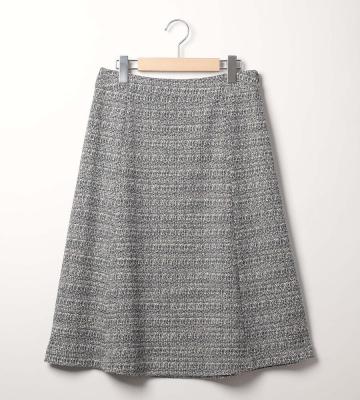 ツィードジャージスカート
