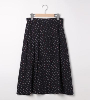 メタモルドットプリントスカート