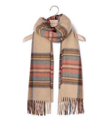 ムーンチェックマフラー１