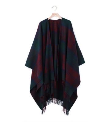 ムーンチェックショール