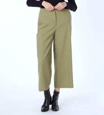 SCAPA スキャパ コーデュロイパンツ L 40 黒 ボトムス レディース osharewalker コーデュロイパンツ レディース ボトムス ロング