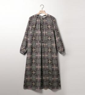 スクエアサラサワンピース