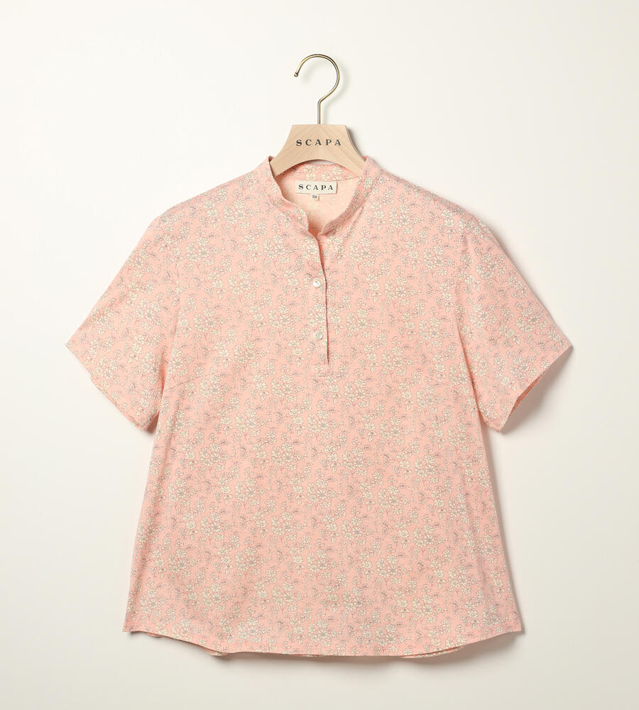 【ＷＥＢ限定】Liberty Printミニフラワースキッパーカットソー