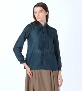 エアリーローンボータイブラウス