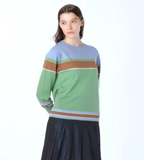 カシウールボーダーニット