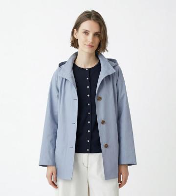 【返品交換送料無料対象/先行受注】コットンタッサーコート＜2月中旬お届け予定＞