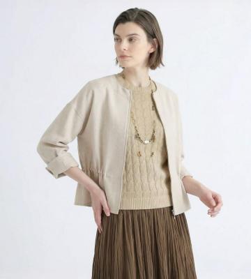 【返品交換送料無料対象/先行受注】ドライスラブメッシュジャケット＜3月中旬お届け予定＞